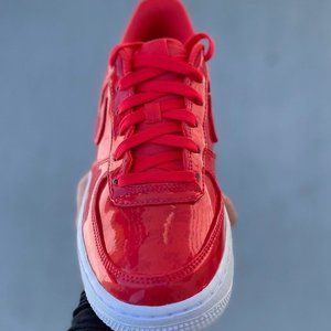 Nike Air Force Red Sneakers